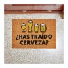 Felpudo ¿Has traído creveza?- Happyideas.com
