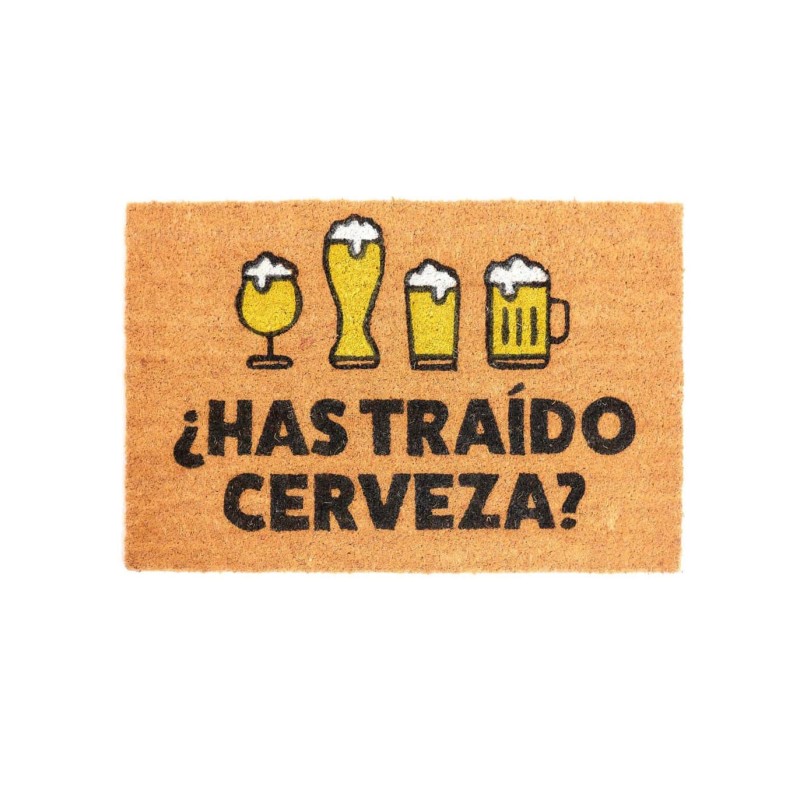 Felpudo ¿Has traído creveza?- Happyideas.com